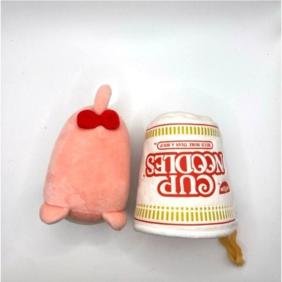 Anirollz x Nissin Cup Noodles Ramen Soup Plush Kitty Kawaii 5" - Picture 3 of 12